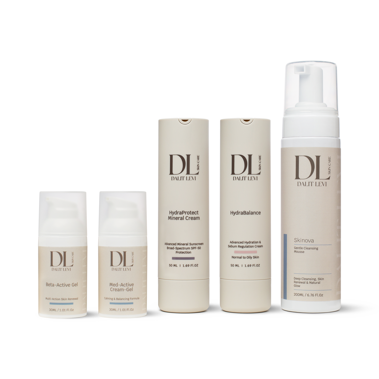ערכת התחלה לעור צעיר או רגיש- DL GENTLE STRAT kit